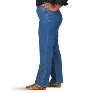 Chic Women's Plus Comfort Collection Elastic Waist Pull On Jean